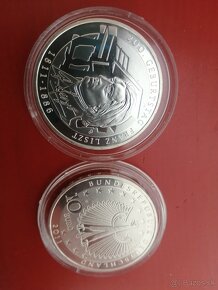 Strieborná minca 10€ FRANZ Liszt 2011 - 3