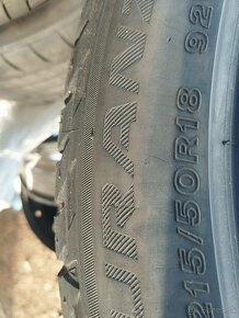 215/50 R18 92W letné pneumatiky Bridgestone - 3