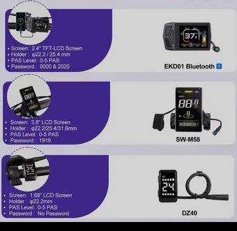 Tongsheng TSDZ8 750w prestavbová sada na bicykel - 3