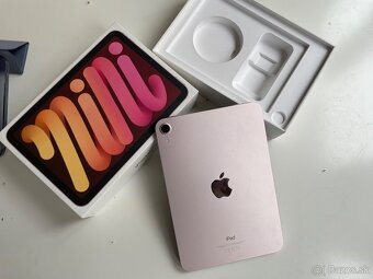 Predám iPad mini 6 64 GB Rose gold + Apple Pencil 2. gen. - 3