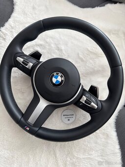 Predám BMW volant Mpacket F10/F01 s pádlami - 3