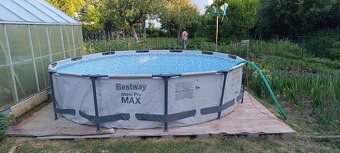 Predám bazén Bestway steel pro max 366x76 - 3