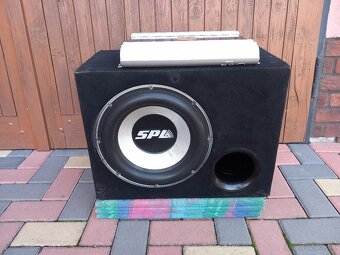 Subwoofer SPL 2000W + zosilňovač Jbl GTO4060 - 3