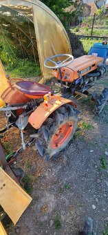 Traktor Kubota B7000 s rotovatorom - 3