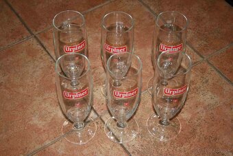 Pivny pohar na stopke Urpiner, ciachovany, 300 ml - 3