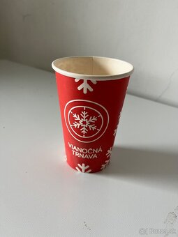 Papierové poháre s vianočným motívom - 3