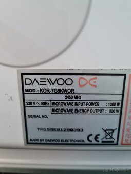 Mikrovlnka Daewoo - 3