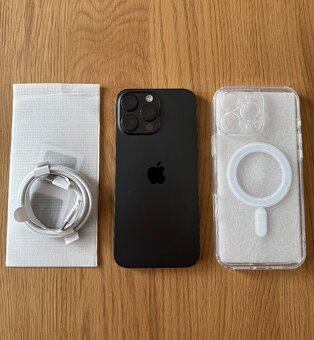 iPhone 16 Pro Max 256 gb Black Titanium CENA PLATI LEN DNES - 3