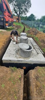 10m3 BETONOVÁ ŽUMPA, BETÓNOVÁ PIVNICA BETÓNOVÁ NÁDRŽ NA VODU - 3