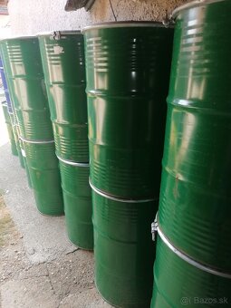 Plechové sudy 220l NR - BA - 3