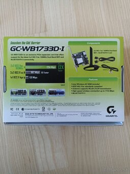 Sieťová karta GIGABYTE GC-WB1733D-I - 3