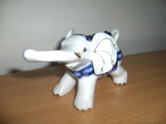 Sloník z čínskeho porcelánu 15x8 cm - bez vád - 3
