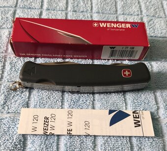 WENGER POĽOVNÍCKY NÔŽ PREDANÝ - 3