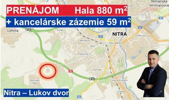 Prenájom haly 880 m², Lukov dvor – Nitra. - 3