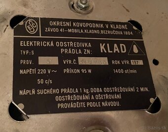 Odstredivka  - žmýkačka retro - 3