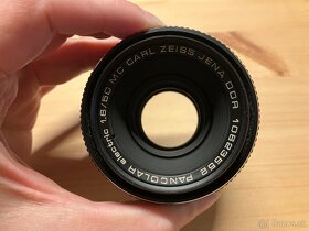 Objektiv Carl Zeiss 1,8/50 Jena DDR Panacolar Electric - 3