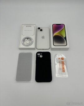 iPhone 14 128GB Starlight KOMPLET (100% Batéria) + DARČEK - 3