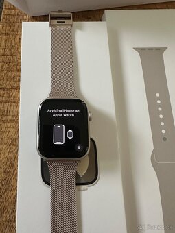 Apple Watch Series 9 (45 mm) – Starlight, GPS, ZÁRUKA - 3