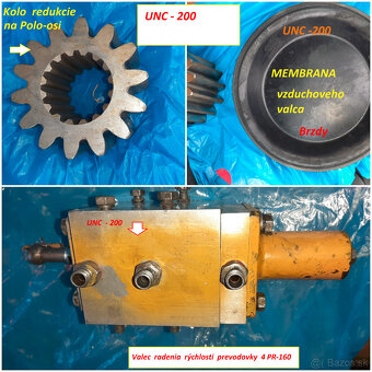 unc 200, UNC 201, UNK 320, LKT120 ,UN 053 diely ZŤS strojov - 3