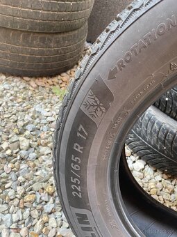 4x Zimné pneu Michelin Pilot Alpin 5, 225/65/R17 - 3