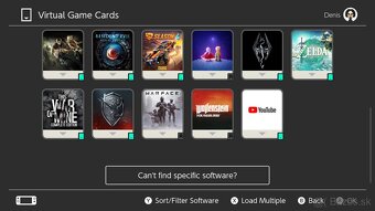 Nintendo Switch účet - 3