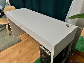 Ikea stôl MICKE (2 šuflíky) - 3