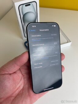 Predám vymením Iphone 15 128GB Black - 3