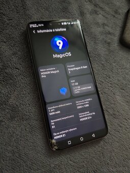 Honor magic 6 pro 12/512 prasknuté sklicko - 3