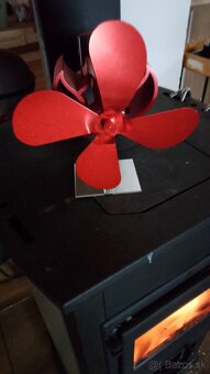 Ventilátor na krbové kachle 4 čepeľový - - 3