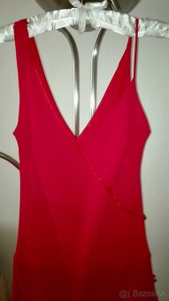 Dámske červené šaty L - 3