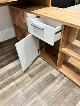 Predám písací stôl s poličkou - 3