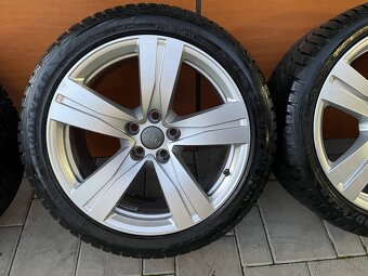 Orig. alu disky. AUDI 5x112 8J x18 ET 25 VW 245 45 R18 zimn - 3