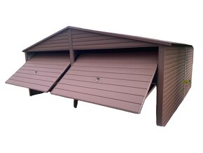 Plechová garáž 6x5,5m - 3
