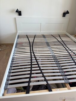 Manželská postel ikea úložný priestor - 3