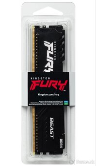 Kingston FURY 32GB DDR4 3200MHz CL16 Beast, Black - 3