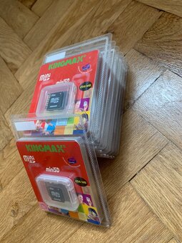 Predám pamäťové karty SD a miniSD Kingmax a Memorex - 3