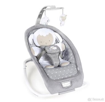 INGENUITY hojdacie kresielko vibrujúce s melódiou Cuddle Lam - 3