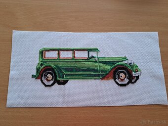 Výšivka autá - 3
