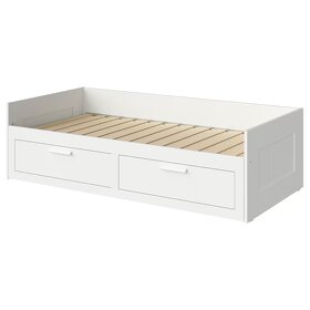 Rozkladacia postel Ikea Brimnes + 2 matrace - 3