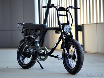 Fatbike elektrobicykel 500W/250W - 21Ah/15Ah CAIMAN Black - 3