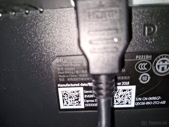 21,5" Dell P2219H Professional - 3