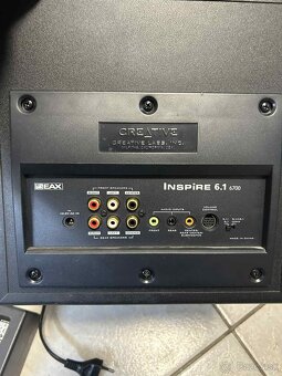 creative inspire 6.1 6700 iba subwoofer - 3