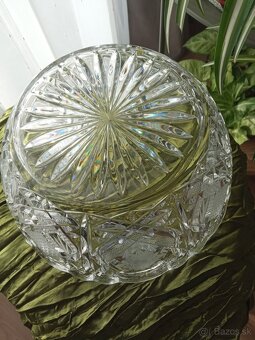 Krištáľová misa 1970, Bohemia crystal - 3