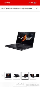 Herný notebook asus Nitro - 3