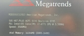 Asus H87-PLUS + i7 4771 + 16GB DDR3 - 3