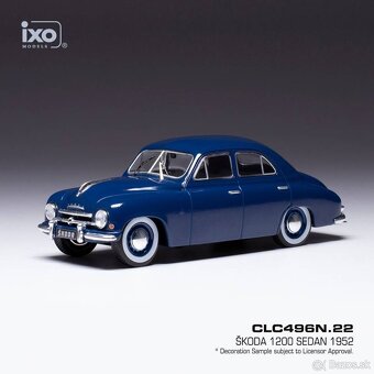 Modely Škoda 1:43 IXO - 3