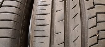 Predám 2ks pekné letné 225/45r17-91Y Continental - 3