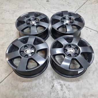 Škoda hliníkové disky 5x112 R15 6J ET47 - 3