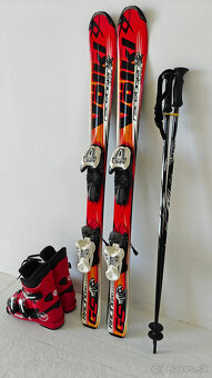 LYŽE VOLKL RACETIGER GS 110CM + LYŽIARKY ROSSIGNOL 36EUR - 3
