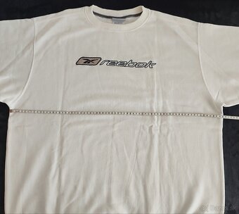 Mikina Reebok, veľkosť 2 XL, biela. - 3
